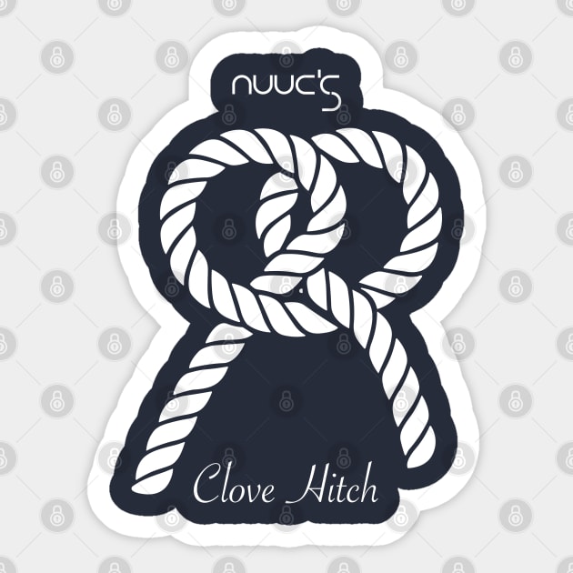 Nautical Clove Hitch Knot by Nuucs Sticker by jjmpubli
